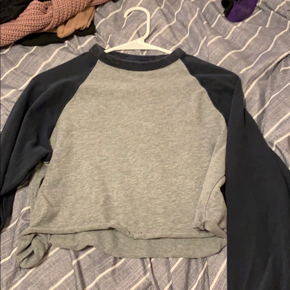 Cute baseball crop vintage